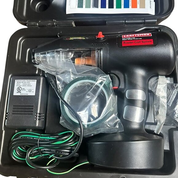 Craftsman Electric Powder Coat Spray System Gun Metal Finisher - Picture 3 of 11